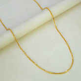 Trendy Gold Plated Designer Box Savitham Chain