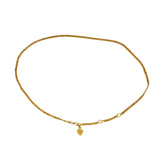 Gold Plated Flat Baby Waist Chain