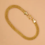 Ladies Gold Plated Lee chain Bracelet
