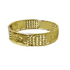 Graceful Gold-Plated Designer Broad Bangle for Women