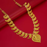 Classic Gold Plated South Indian Traditional Long Chain