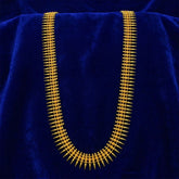 Alluring Gold Plated Pichimottu/Jasmine Long Chain
