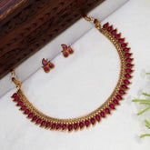 Antique Kemp Stone Mango Necklace Set