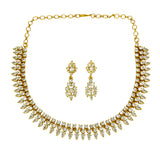 Antique Semi-Precious Stone Party wear Necklace Set