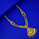 വിക്ടോറിയൻ ആന്റിക് ഡ്യുവൽ-സ്ട്രാൻഡ് സ്റ്റോൺ നെക്ലേസ്