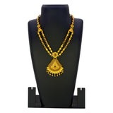 വിക്ടോറിയൻ ആന്റിക് ഡ്യുവൽ-സ്ട്രാൻഡ് സ്റ്റോൺ നെക്ലേസ്