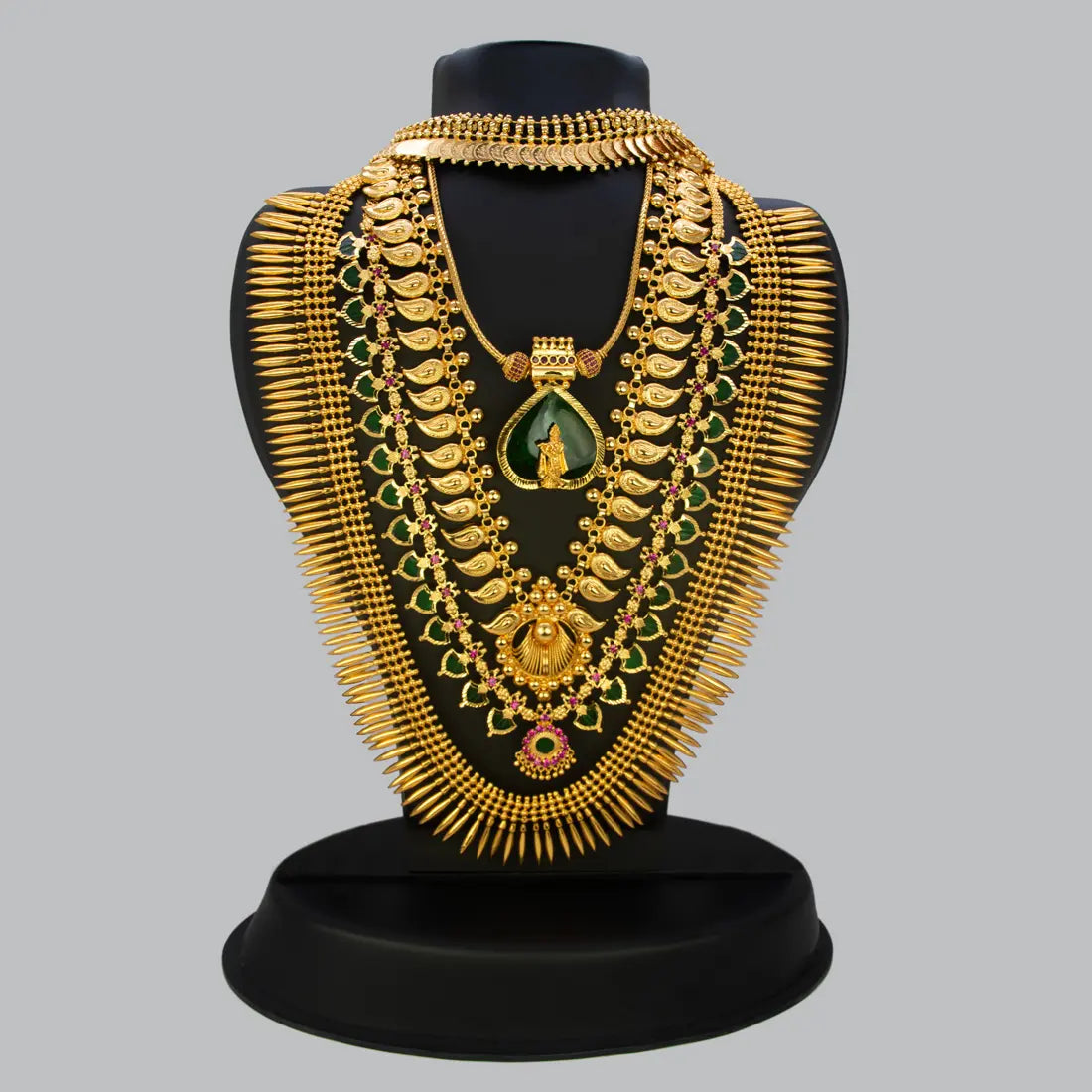 Ethnic South Indian Traditional Wedding Jewellery Set