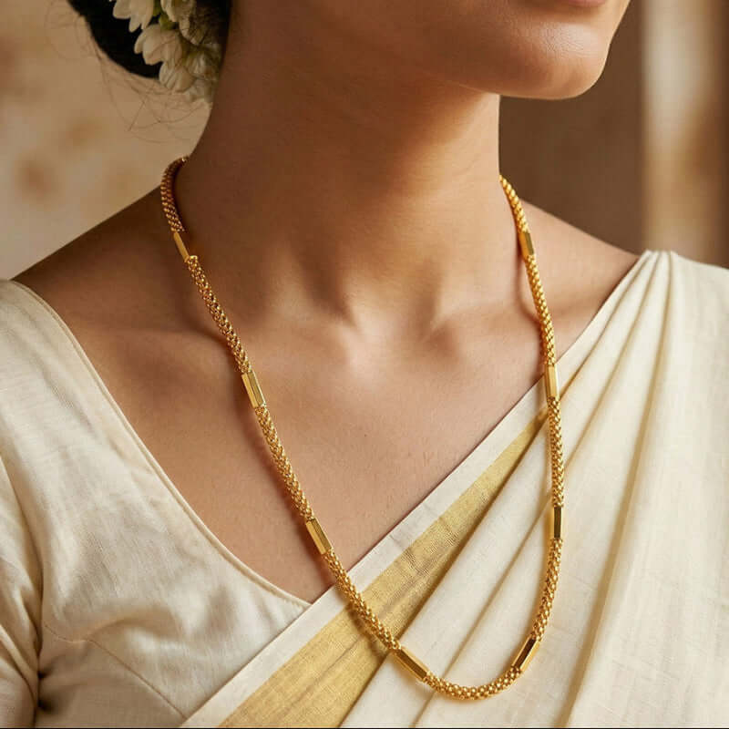 Classic Gold Plated Box Mersal Chain