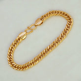 गोल्ड प्लेटेड मोटा सचिन जेंट्स ब्रेसलेट