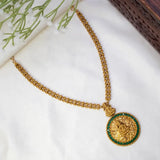 Victorian Double Chain Antique Lakshmi Necklace