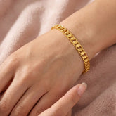 Diamond Cut Designer Casual Gold Plated Bangle