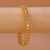 Elegant-Gold-Plated-Floral-Designer-Bangle