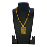 सुरुचिपूर्ण प्राचीन रूबी पन्ना विक्टोरियन लंबा हार