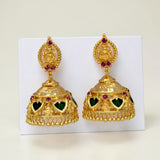 जातीय बड़ी दुल्हन पालका लक्ष्मी झुमका बालियां