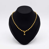 Gold Plated Designer Ball Chain Necklace