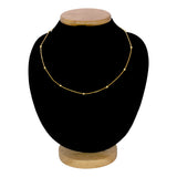 Gold-Plated-Beaded-Link-Chain