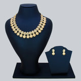 Stunning Gold Plated Cubic Zirconia Necklace Set