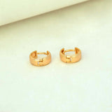 Gold-Plated-Classic-Huggie-Hoop-Earrings