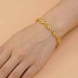 Stylish Gold Foamed Designer Bracelet For Women