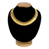 Classic South Indian Gold Plated Head Kasu Necklace