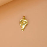Gold-Plated-Leaf-Design-Om-Pendant