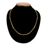 सुरुचिपूर्ण सोना मढ़वाया जाल पाइप चेन