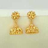 Gold-Plated-Mini-Floral-Jhumka-Earrings-Wbg