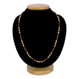 Gold-Plated-Red-Crystal-Beaded-Chain