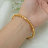 Gold-Plated Simple Coir Bangle