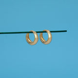 Gold-Plated-Sleek-Huggie-Hoop-Earrings
