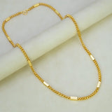 Gold Plated Thick Box Mersal Chain