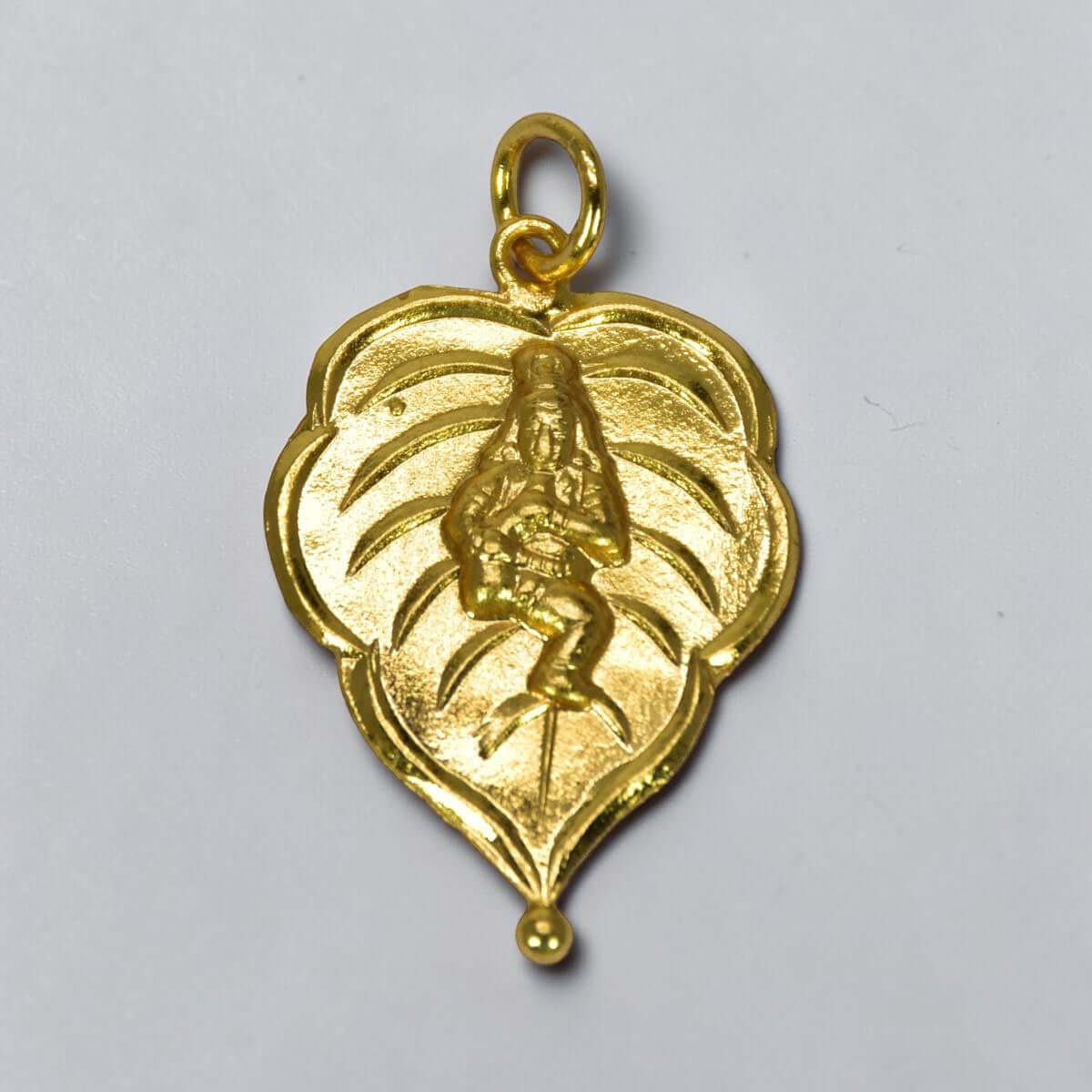 Gold Plated Traditional Baby Krishna Alila Pendant
