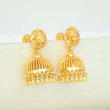 Gold-Plated-Traditional-Mini-Jhumka-Earrings-Wbg