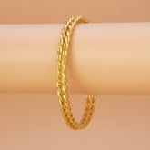 Gold Plated Twisted Coir Bangles
