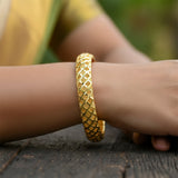 Gold-plated-designer-net-bangles