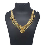 Gold plated south indian traditional designer necklace