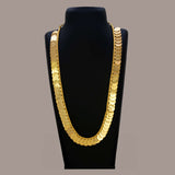 Ethnic Gold Plated Head Kasu Long Chain