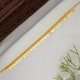 Gold Plated Hearts Elakkathali Choker Necklace