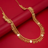 Traditional Gold Plated Jasmine Buds Head Cash Long Chain