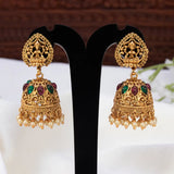 Kemp Stone Antique Lakshmi Jhumka