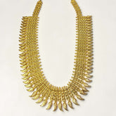Gold Plated South Indian Broad Bridal Mango Long Chain