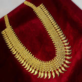 Gold Plated South Indian Broad Bridal Mango Long Chain
