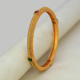 Antique Matte Multi-Colour Kemp Stone Bangle