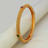 Antique Matte Multi-Colour Kemp Stone Bangle