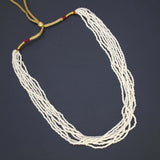 Multi-Layered-Pearl-White-Crystal-Fashion-Necklace