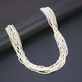 Multi-Layered-Pearl-White-Crystal-Fashion-Necklace