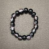 Multicolor-Crackle-Black-Crystal-Beaded-Bracelet