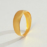 Micro Gold Plated Designer Plain Finger Ring