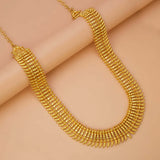 Kerala Traditional Gold Plated Puli Nakham Long Necklace