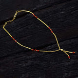 Red-stone-cutting-chain